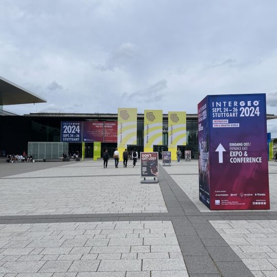 Entrée de l'expo INTERGEO